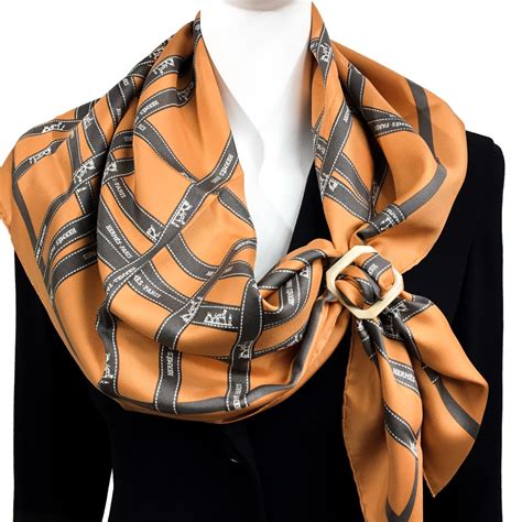 hermes ring scarf